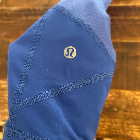 Lululemon Pace Rival Crop Cobalt Blue - Picture 3 of 4
